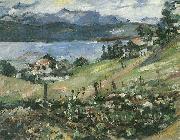 Lovis Corinth Walchensee, Gemusegarten oil on canvas